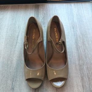 Franco Sarto wedge heels. Excellent condition. Size 8/12